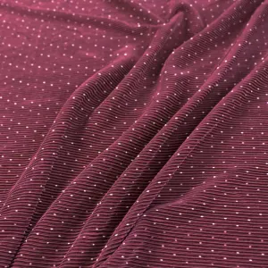 Plisse Fabric -Plum purple