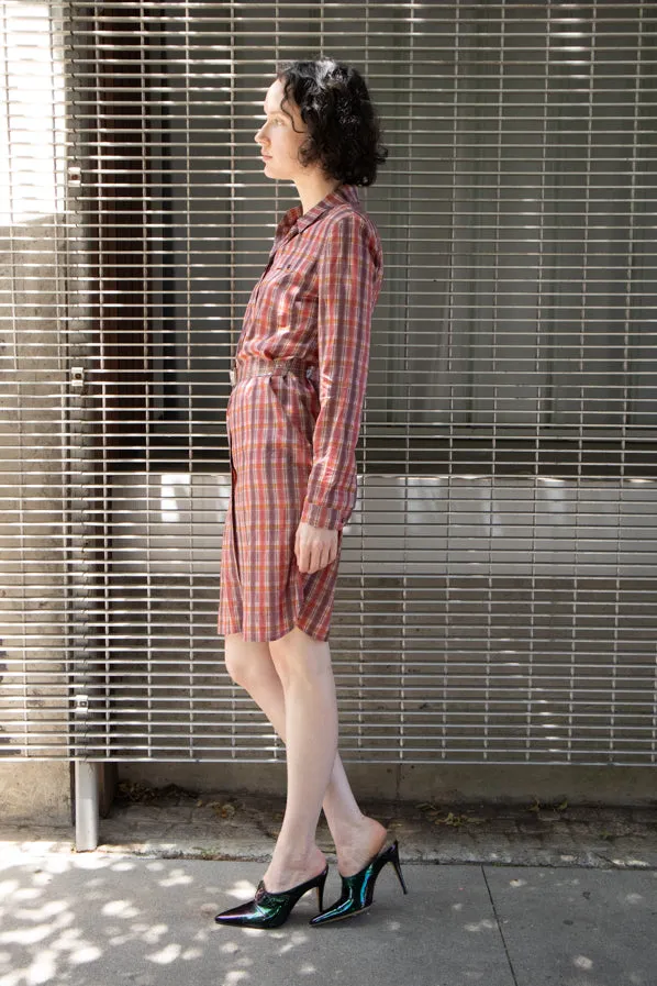 PRADA PLAID DRESS