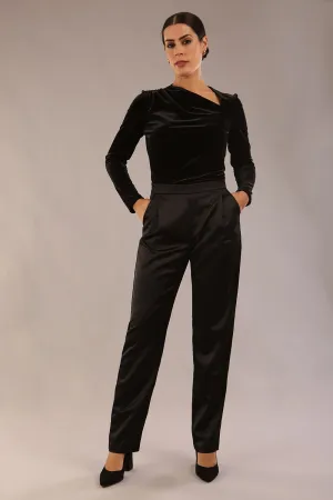 (PRE-ORDER) Rhea Satin Stretch Trousers