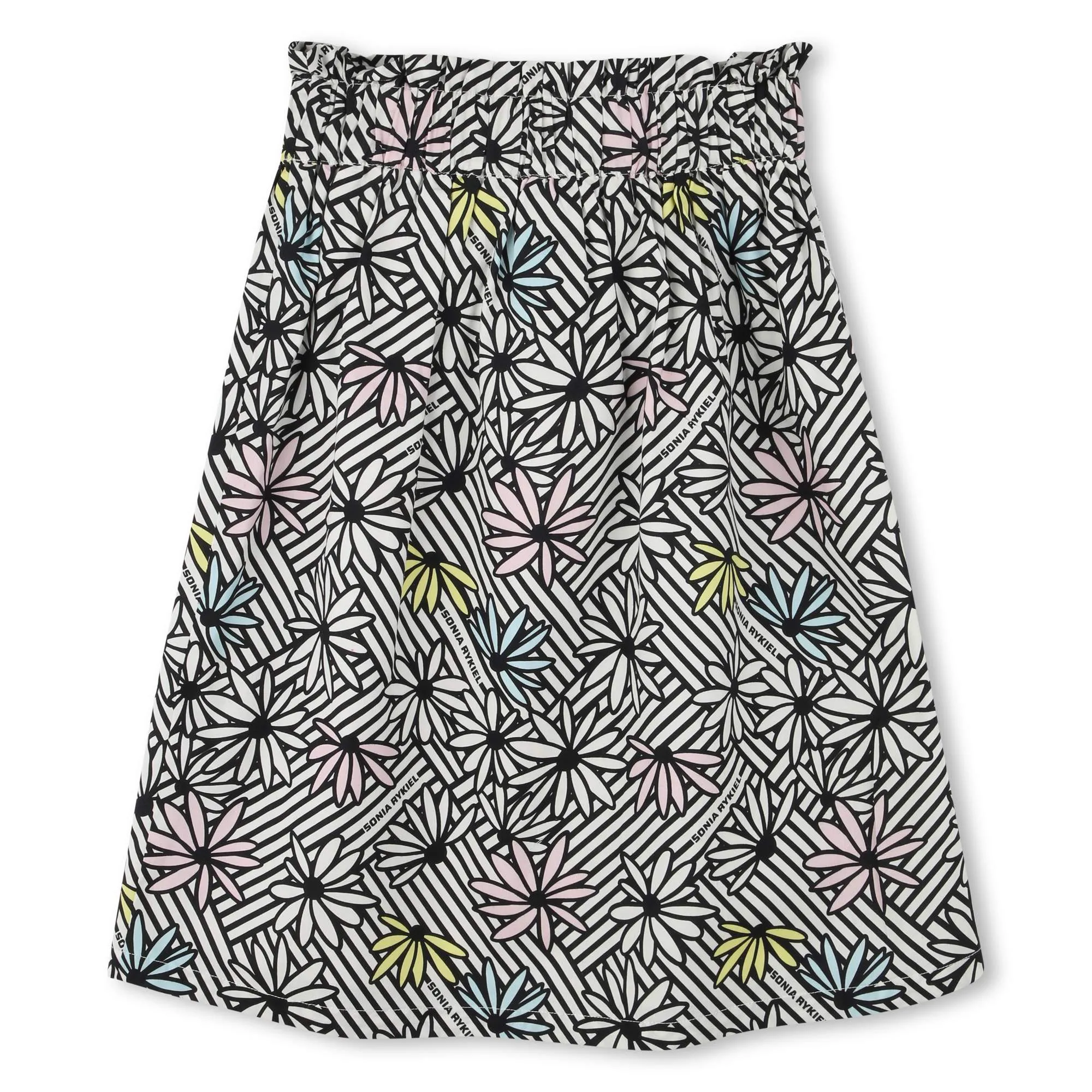 Printed flowers skirt by Sonia Rykiel