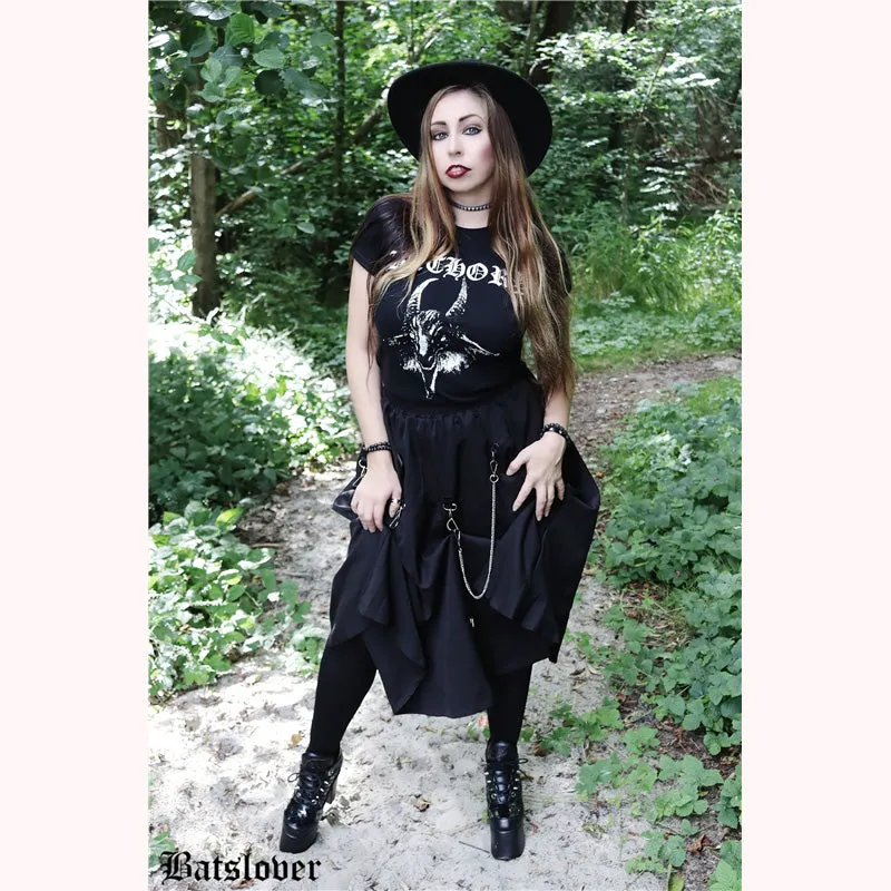 "METAL LOCK" SKIRT S031201