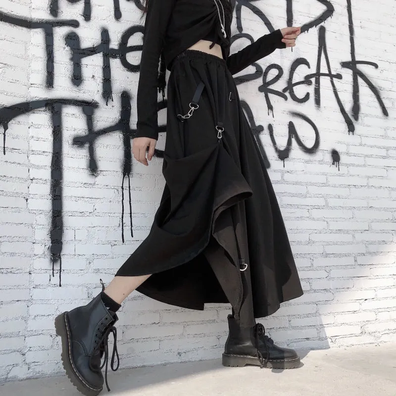 "METAL LOCK" SKIRT S031201