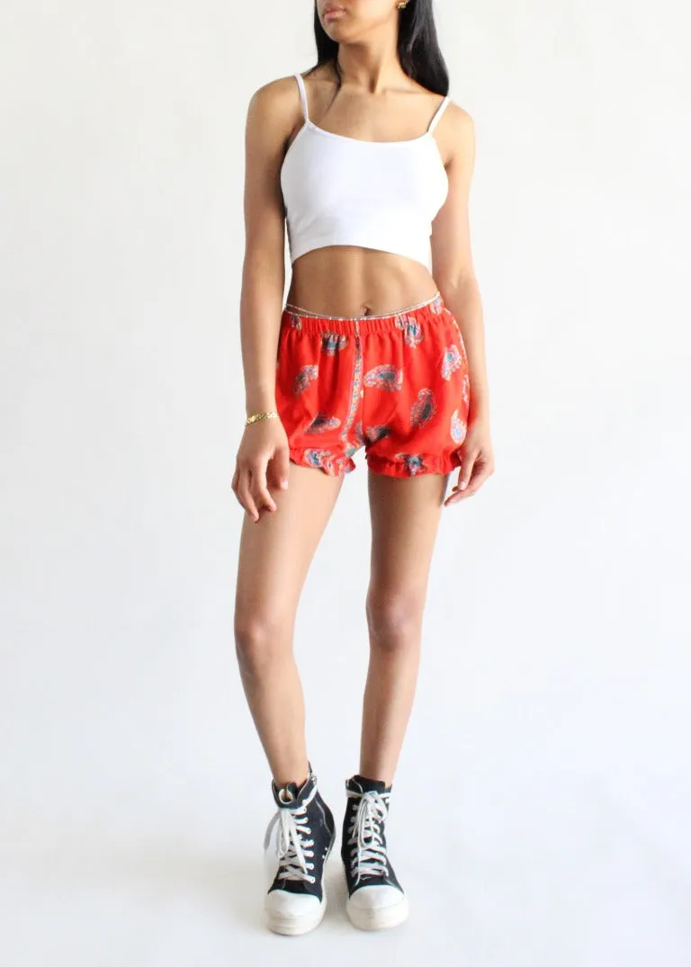 RCYCLD Gauze Bloomer Short