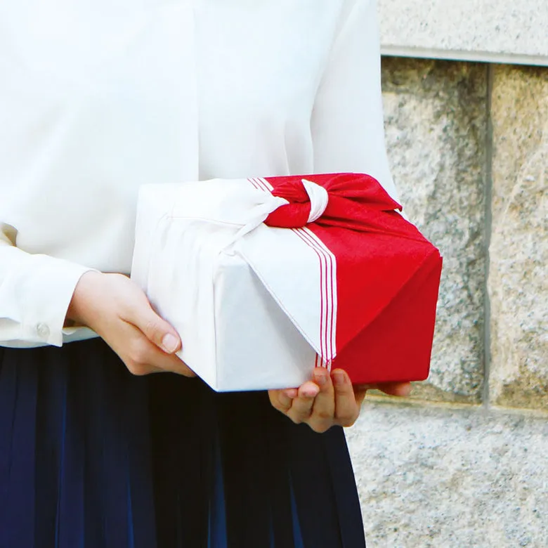 Red & White Furoshiki Wrapping Cloth