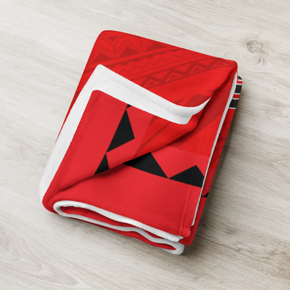Red Raider Throw Blanket "50x"60