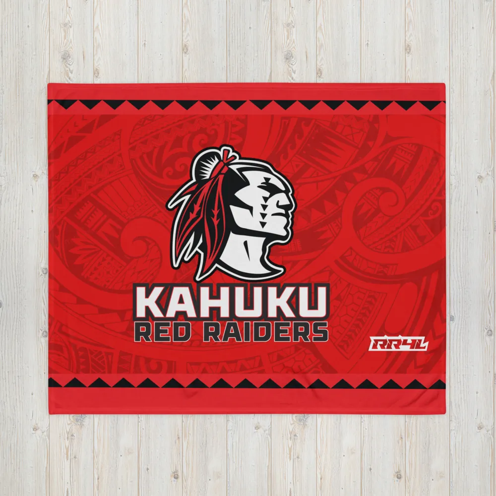 Red Raider Throw Blanket "50x"60