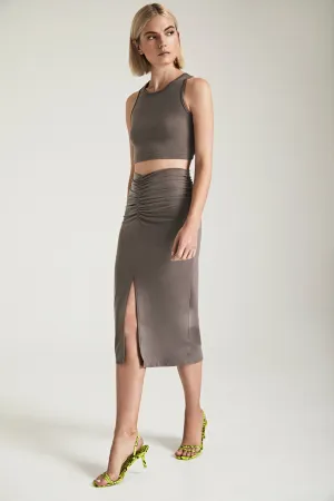 Ruched Skirt