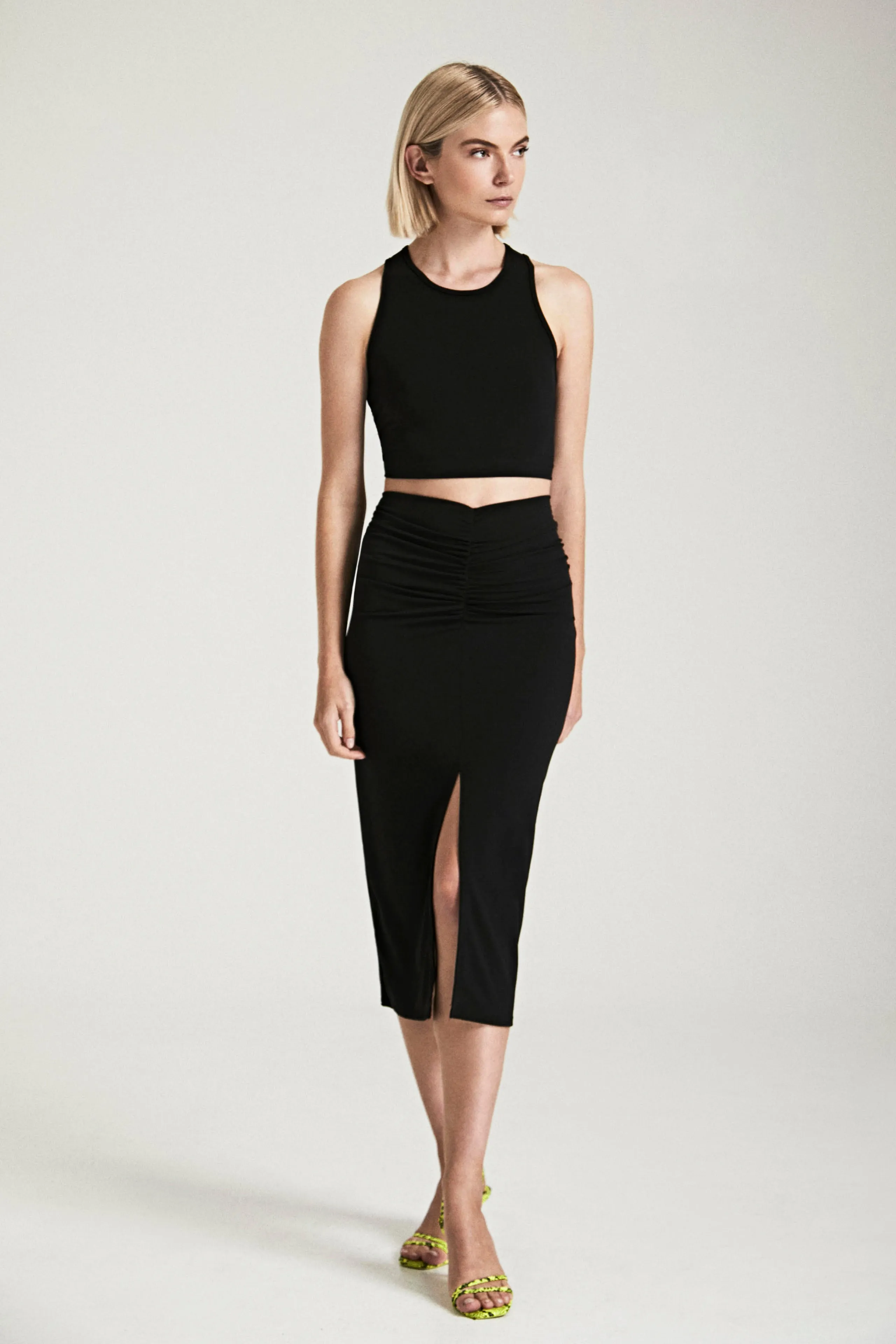 Ruched Skirt