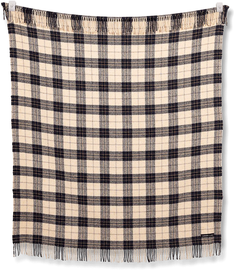 SackCloth Ashes Vintage Winchester Plaid Blanket