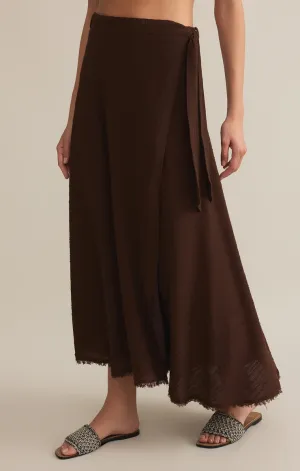 Salerno Wrap Skirt Lava Rock