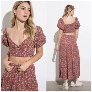 SHOP NEIGHBOR By In The Begging Chic 2-Piece Maxi Skirt Set