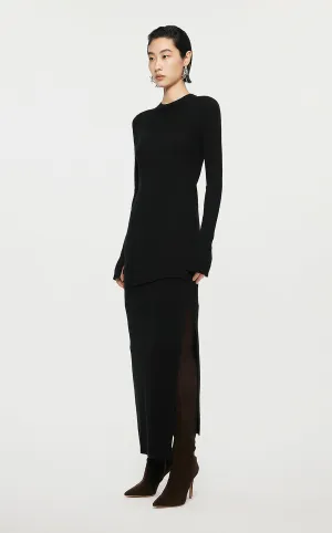 Skirt/JNBY H-line Slim Fit Ankle-length Skirt