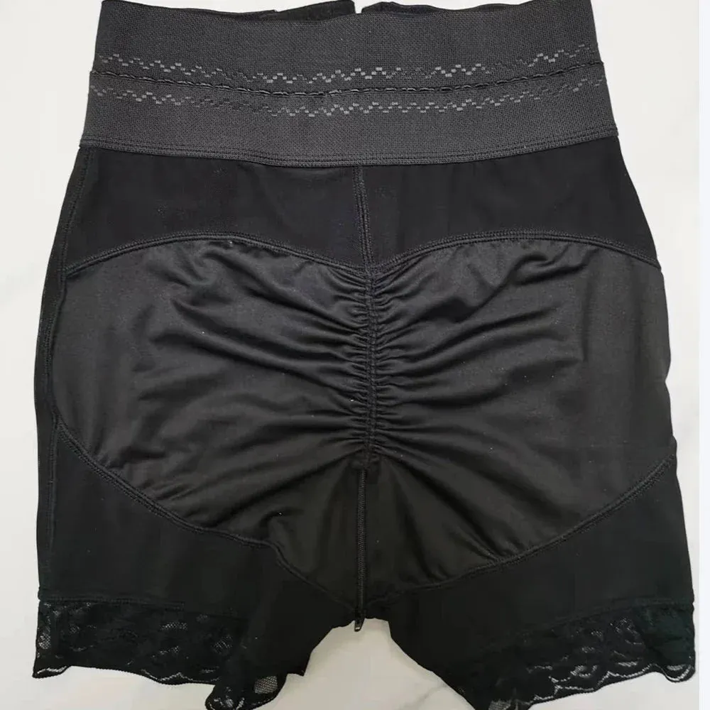 Slimming Fajas Lace Butt Lifter Charming Curves Butt Lifting BBL Hourglass FIgure Short 3 Hooks Waist Trainer