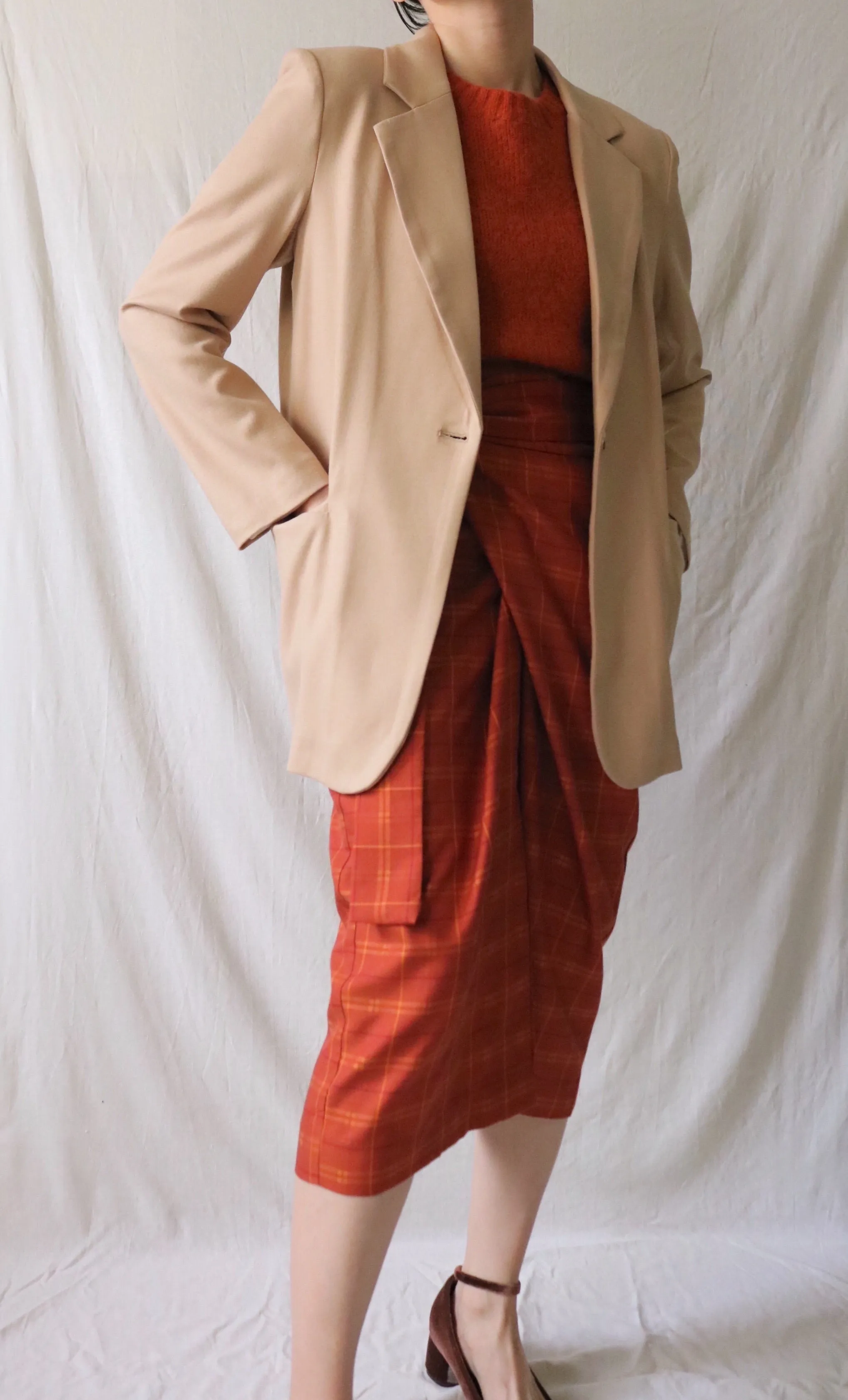 Soho suit set {camel}sold out