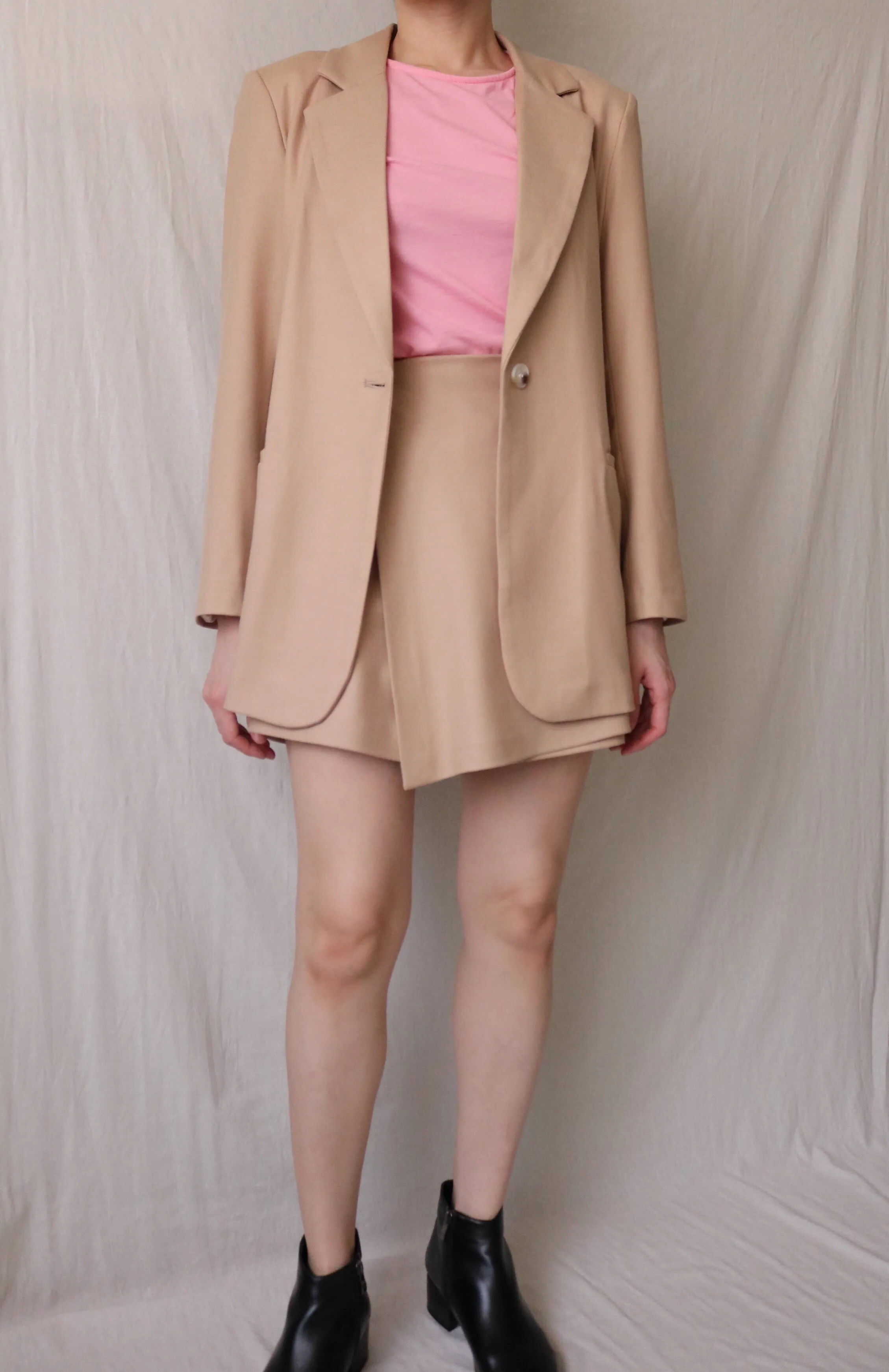 Soho suit set {camel}sold out
