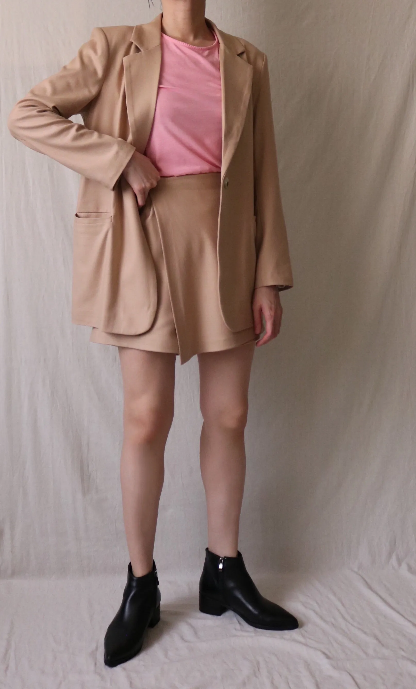 Soho suit set {camel}sold out