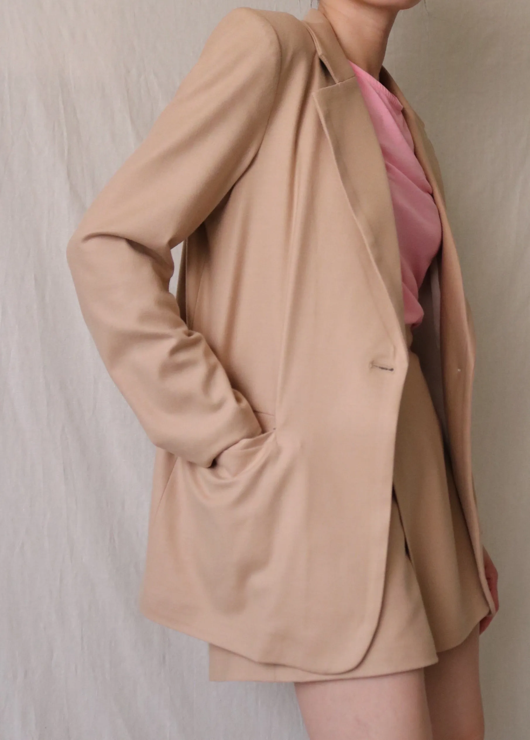 Soho suit set {camel}sold out