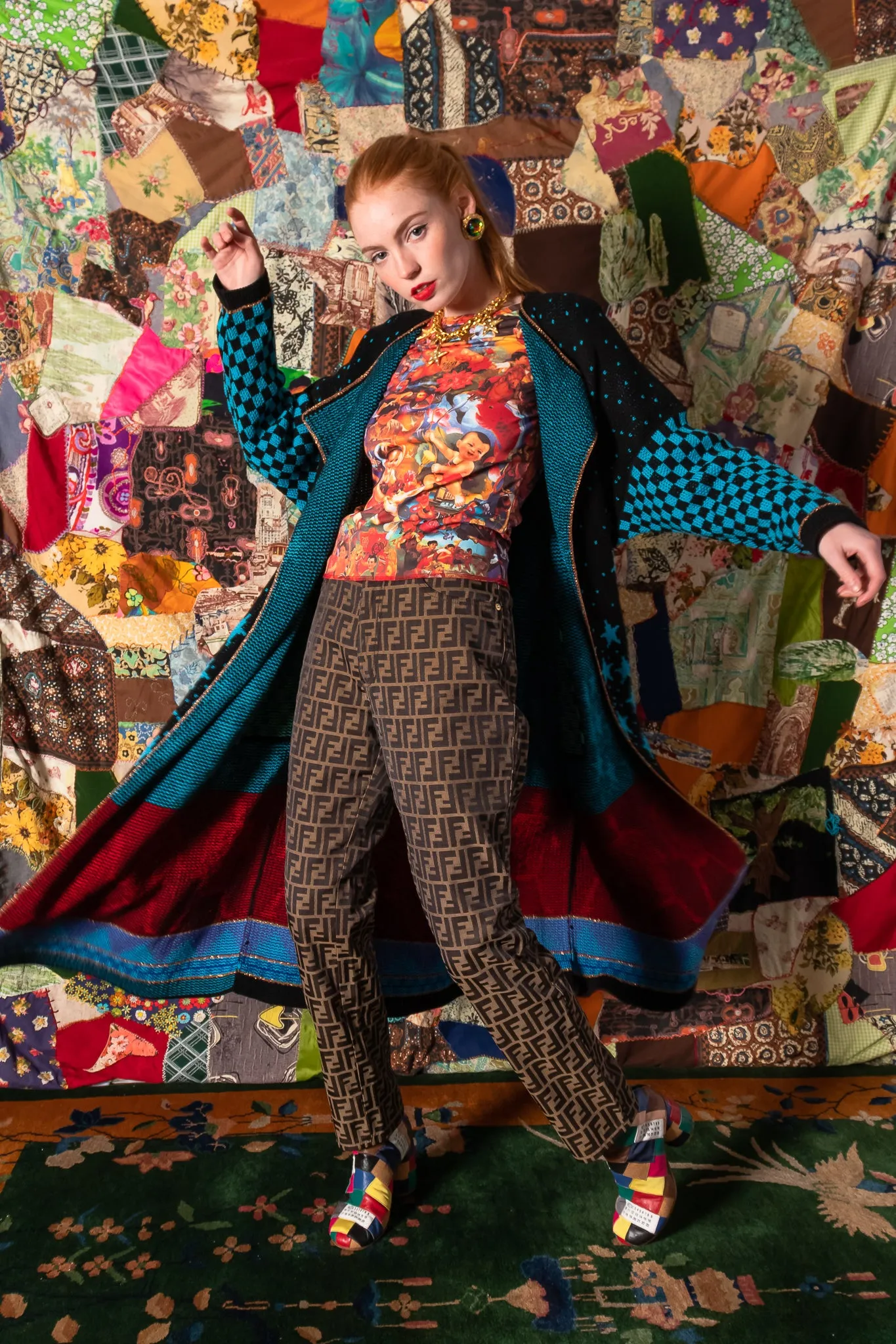 Starry Sky Knit Cardigan Duster