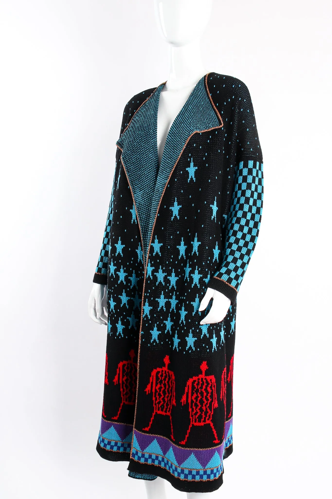 Starry Sky Knit Cardigan Duster