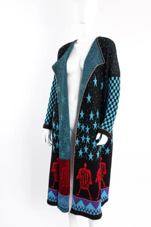 Starry Sky Knit Cardigan Duster