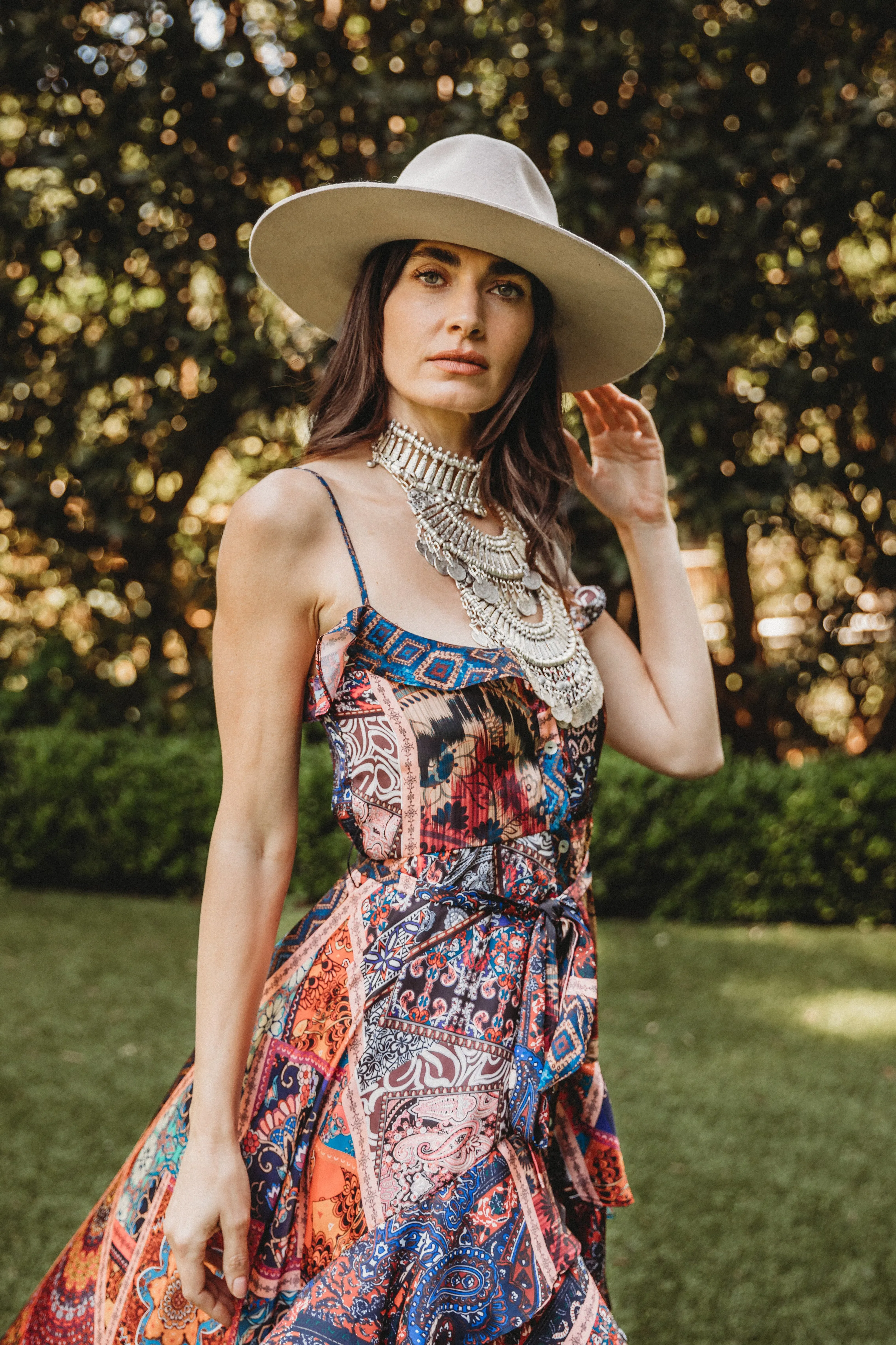 SukiSo Women's Juliet High to Low Dress in Kasbah