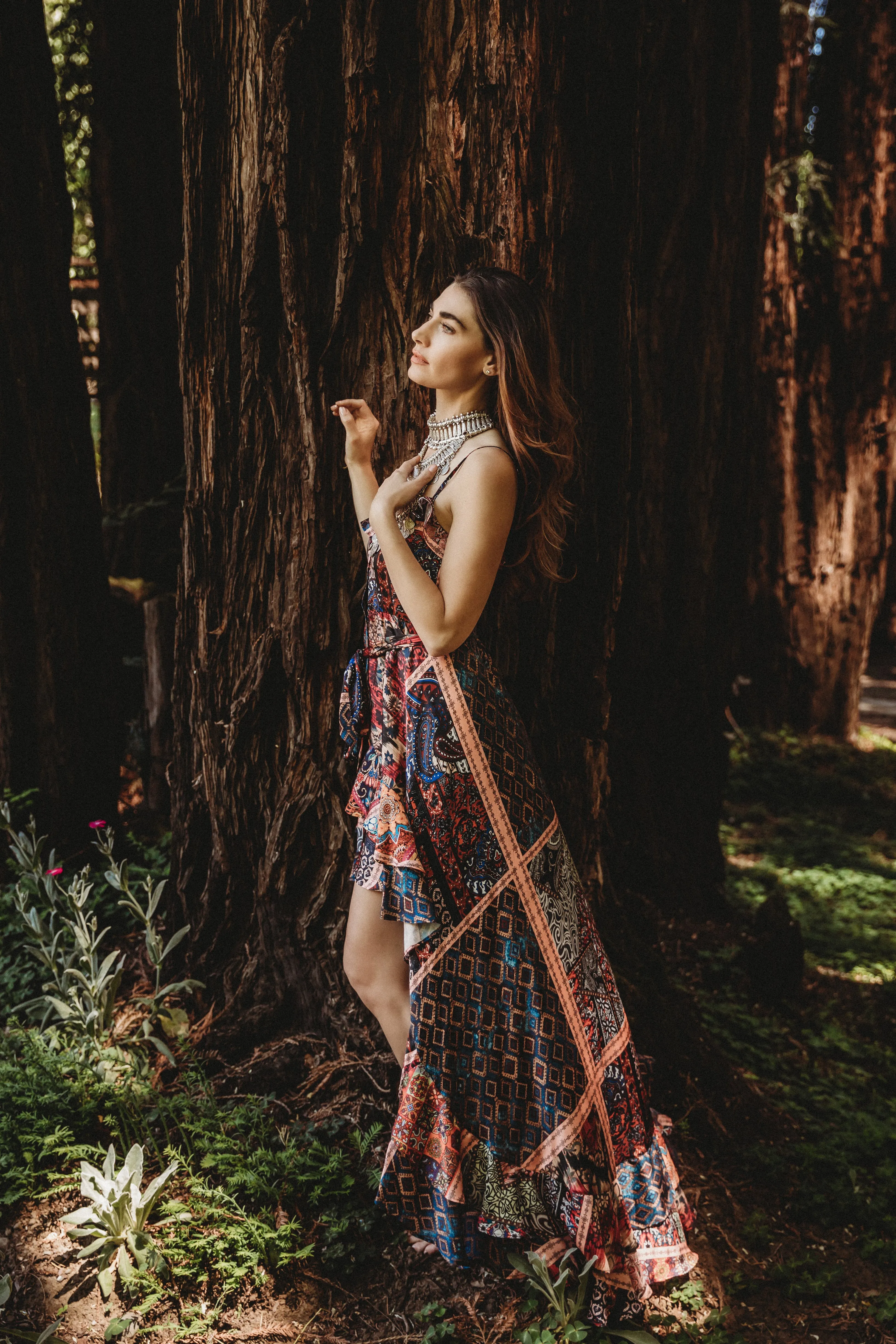 SukiSo Women's Juliet High to Low Dress in Kasbah