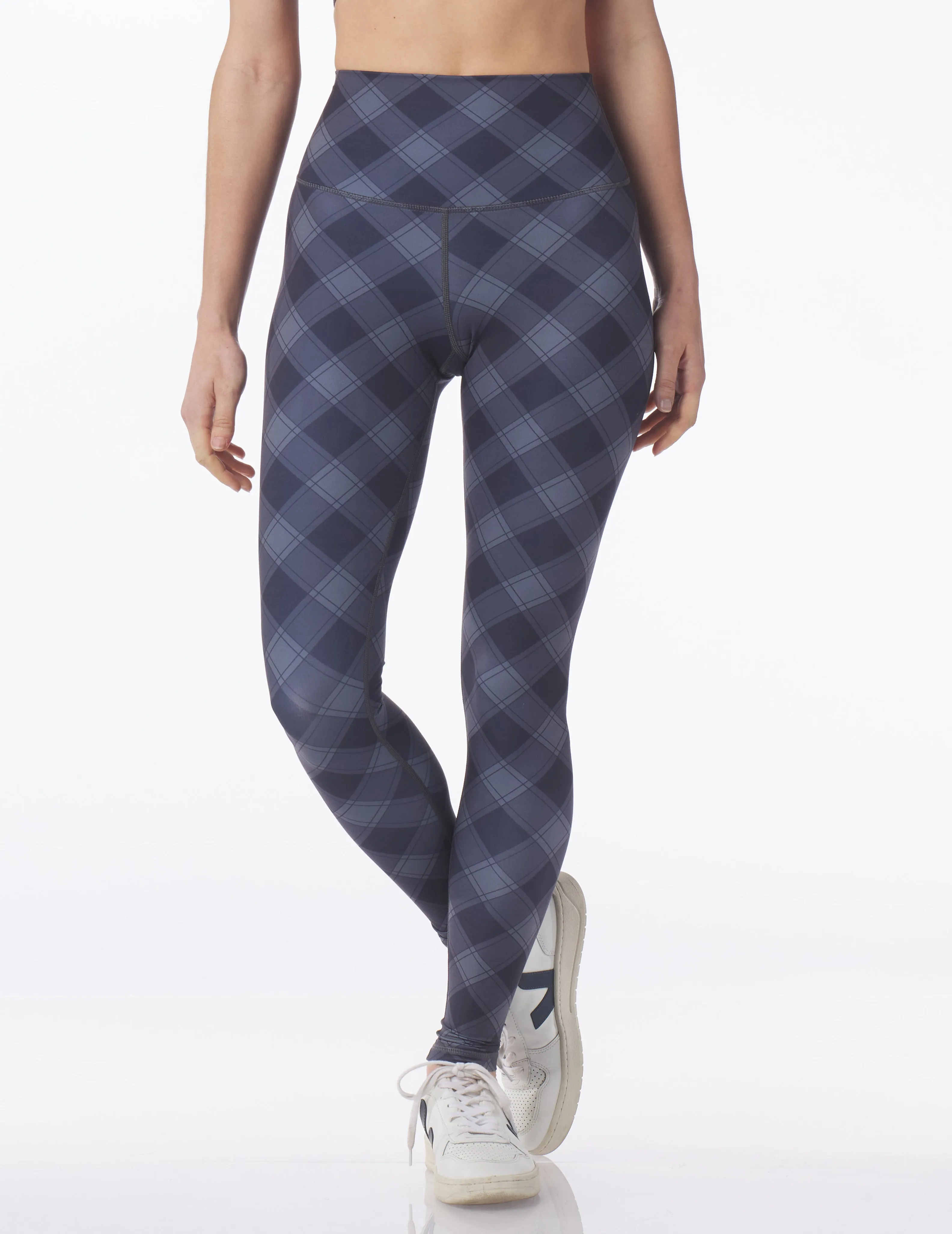 Sultry Legging: Black Buffalo Plaid