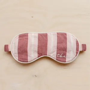 TBCo Red Stripe Cotton Eye Mask