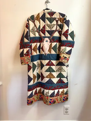 Texas Horns Quilted Caftan