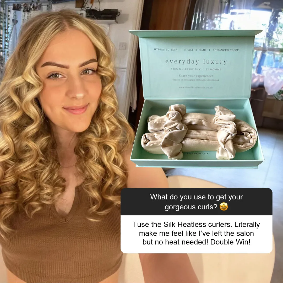 The Silk Heatless Hair Curler Gift Set