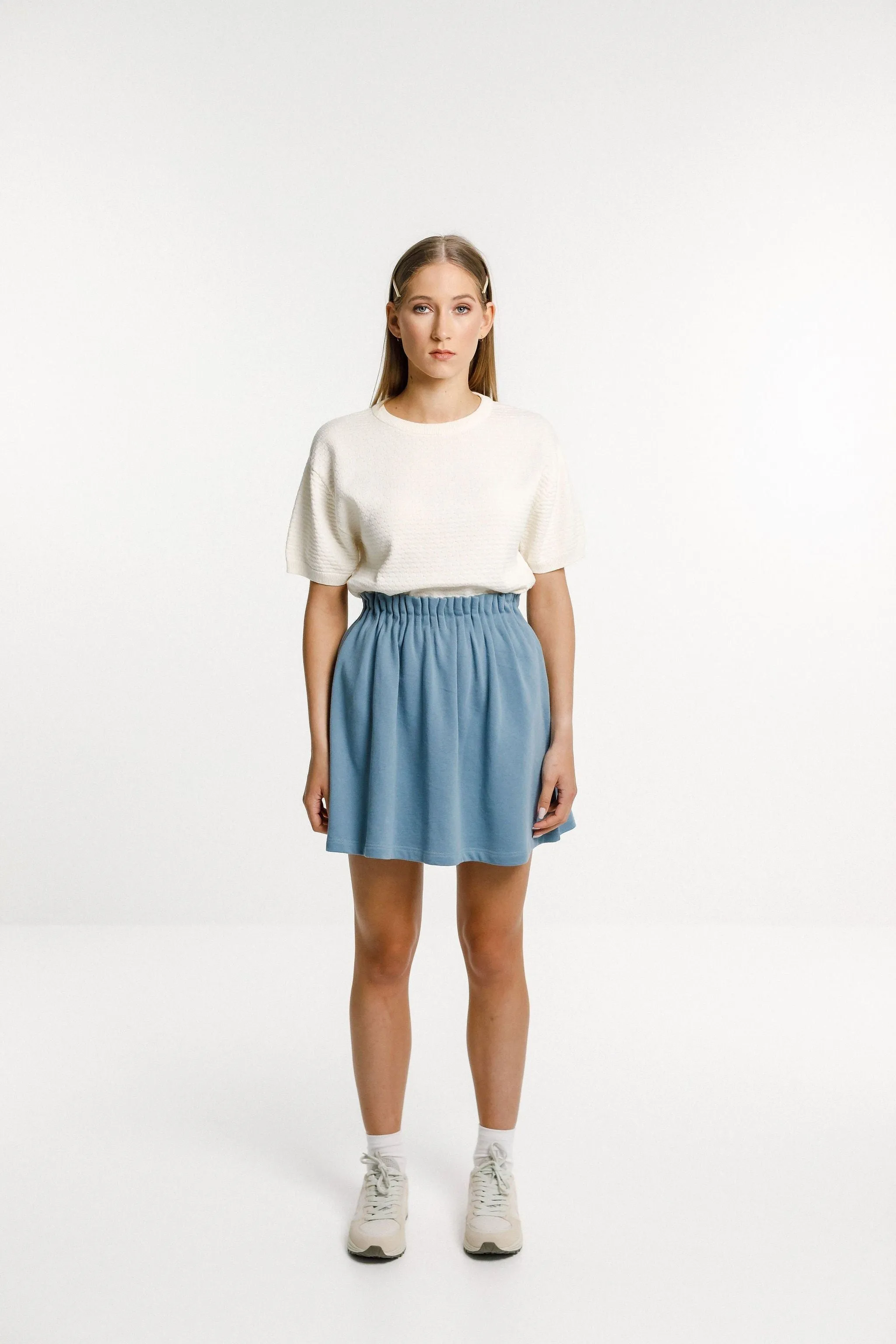 THING THING SORRY SKIRT - CHINA BLUE