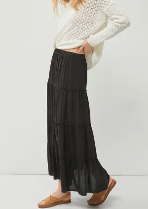 Tiered Maxi Skirt