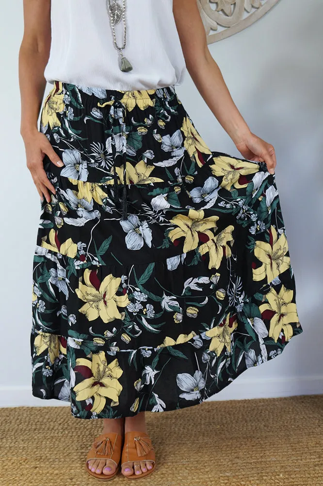 Tiered Skirt "Flemington"