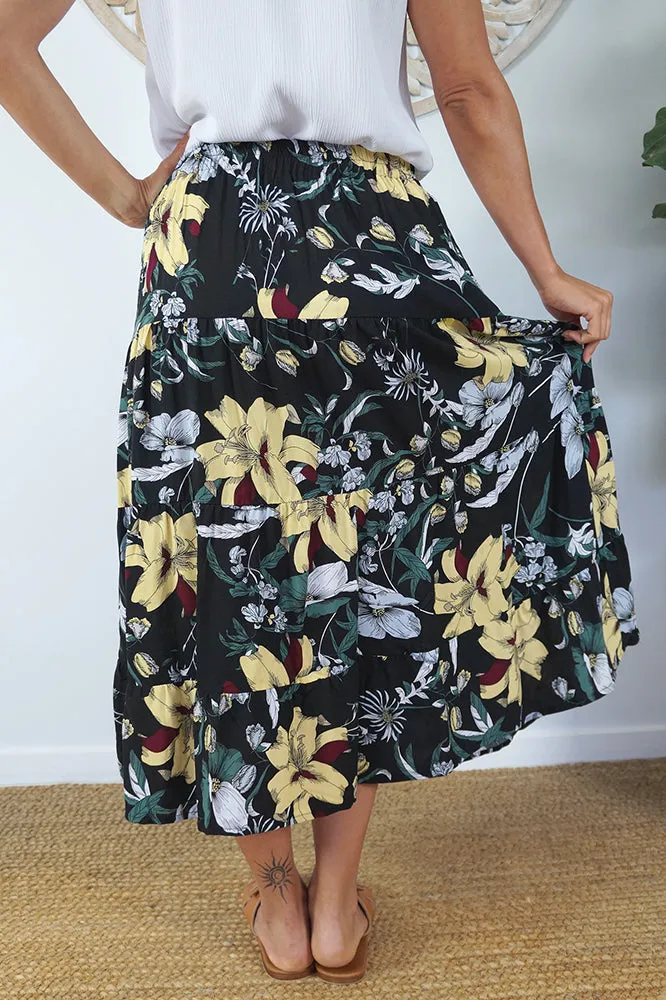Tiered Skirt "Flemington"