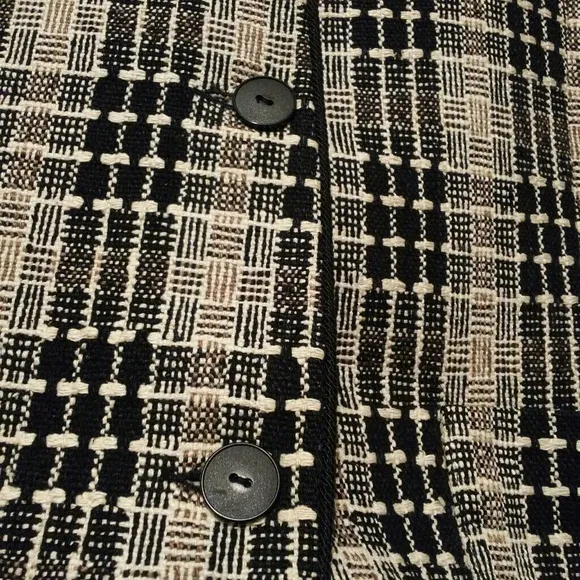 Units vintage  blazer silk  plaid limited edition