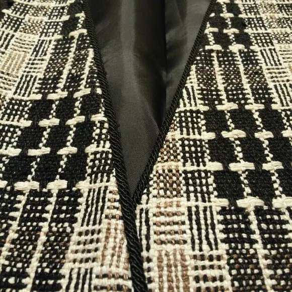 Units vintage  blazer silk  plaid limited edition