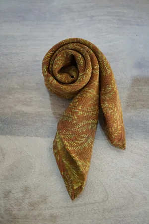 Upcycled Crepe Silk Neckerchief