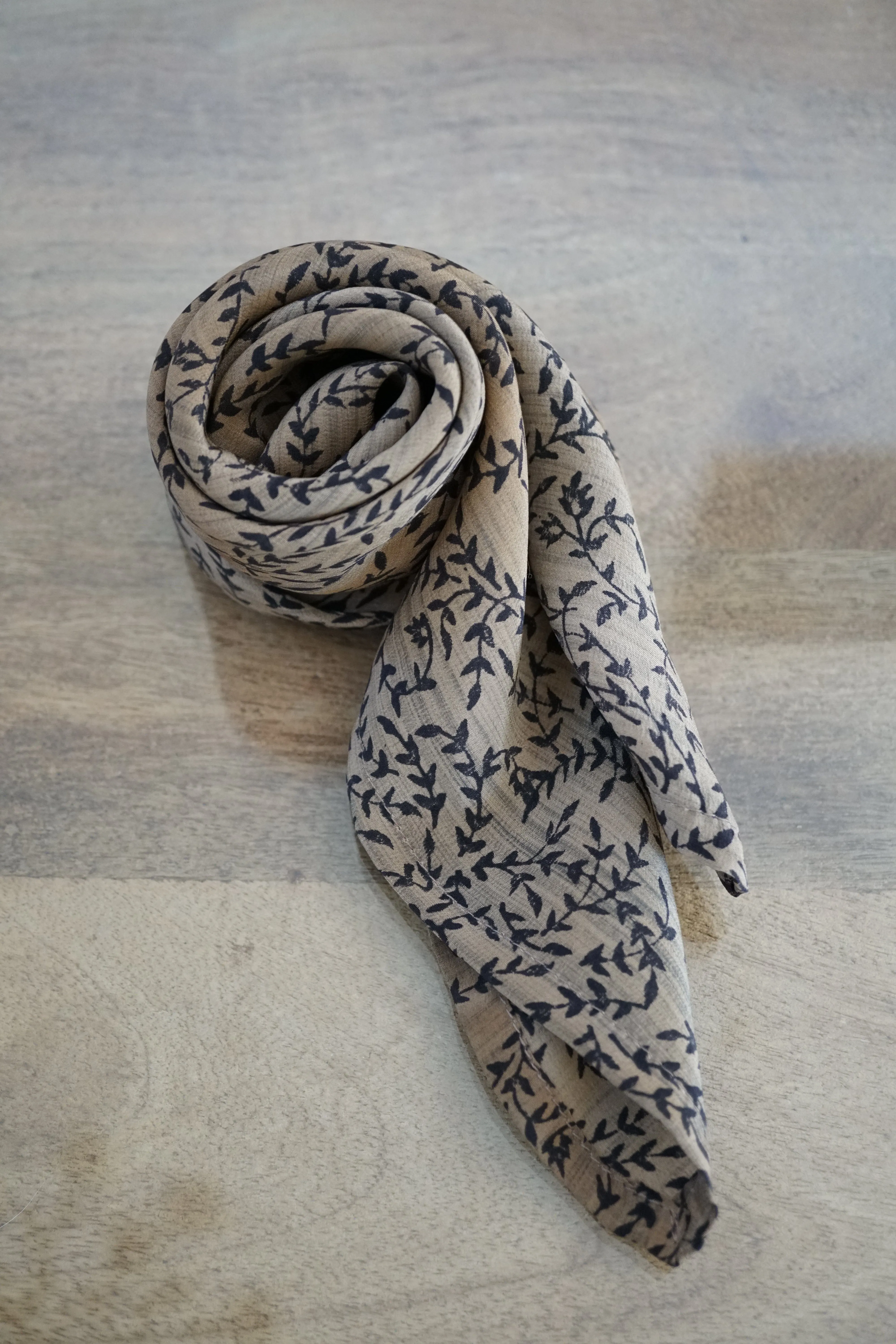 Upcycled Crepe Silk Neckerchief