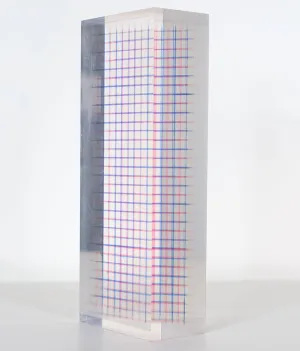 VASA MIHICH “PLAID GHOST” SCULPTURE, 1980