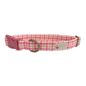 Very Vintage Organic Cotton Collar Cotton Candy Plaid