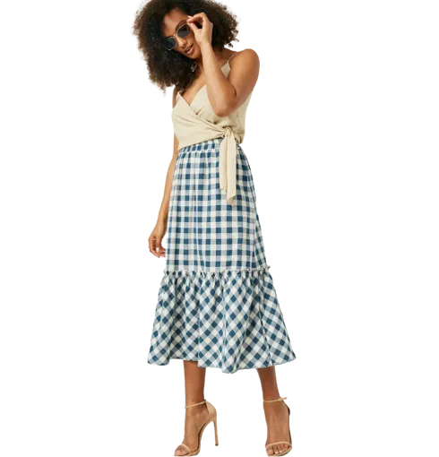 VIENNA TIERED MIDI // FINAL SALE