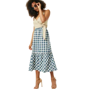 VIENNA TIERED MIDI // FINAL SALE