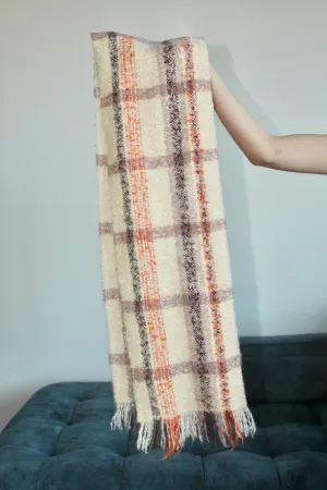 Vintage Checkered Scarf