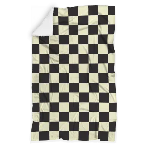 Vintage Checkered Sherpa Fleece