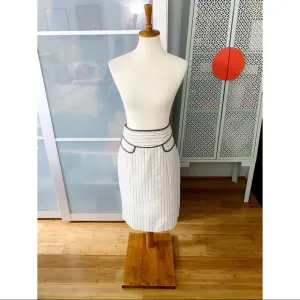 Vintage Nanette Lepore Checker Stripe Skirt