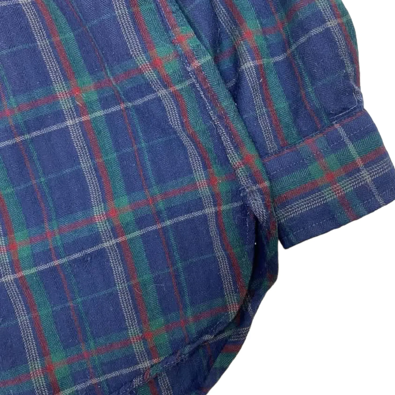 Vintage Pendleton Plaid Shirt Navy