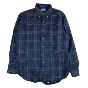 Vintage Pendleton Plaid Shirt Navy