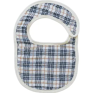 Vintage Plaid  Classic Muslin Bib