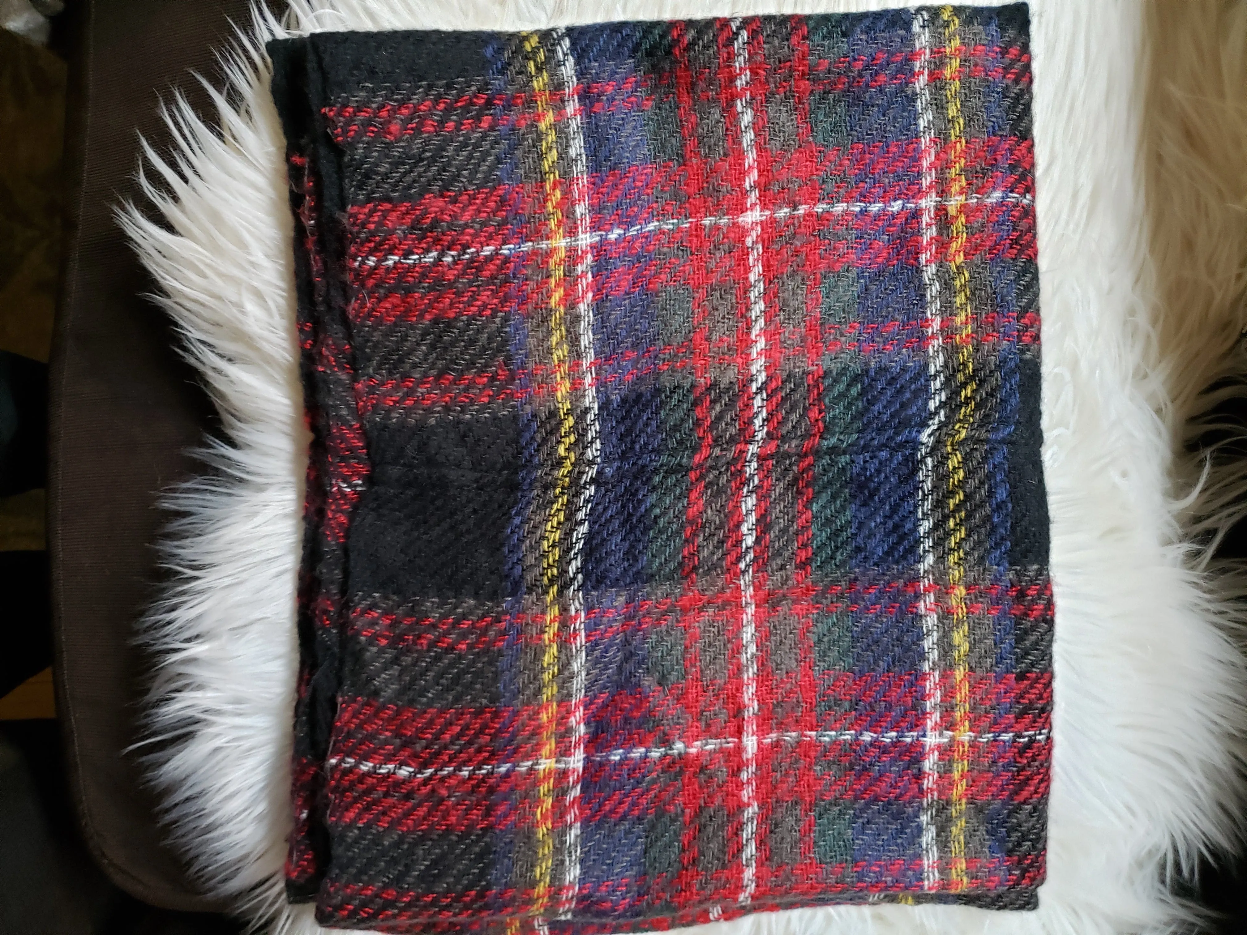 Vintage - Plaid Infinity Scarf