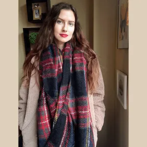 Vintage - Plaid Infinity Scarf
